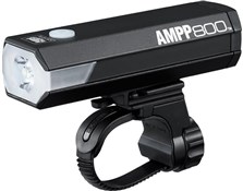 Image of Cateye AMPP 800 USB Rechargeable Front Bike Light with Helmet Mount Kit