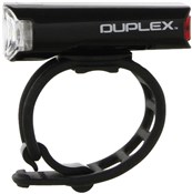 Image of Cateye Duplex Front & Rear Helmet Battery Bike Light