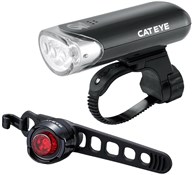 Image of Cateye EL135 Front & ORB Rear Light Set
