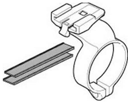 Cateye Handlebar Bracket Centre Mount for Cordless 2/3/7 Computers