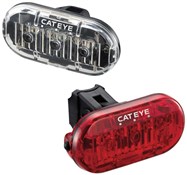 Image of Cateye OMNI 3 Front & Rear Bike Light Set