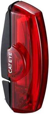 Cateye Rapid X USB Rechargeable Rear Bike Light - 50 Lumen