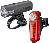 Image of Cateye Sync Core & Kinetic Front & Rear USB Rechargeable Bike Light Set