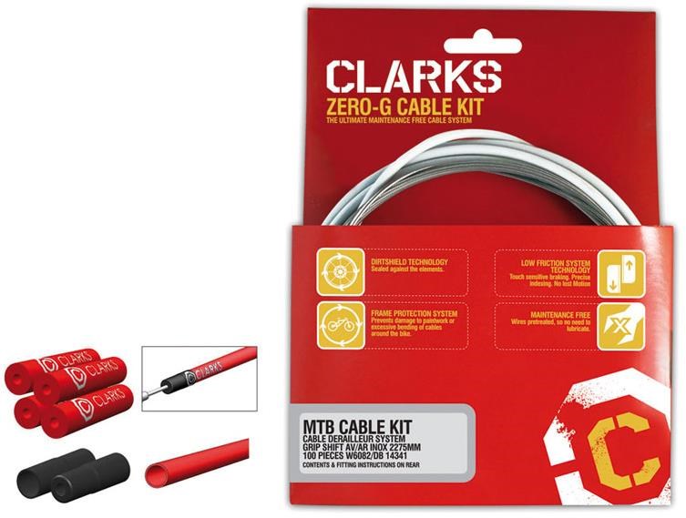Clarks Elite Pre-lube Universal Gear Kit w/ Dirt Shield