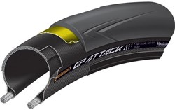 Continental Grand Prix Attack and Force III 700c Tyre Set Black Chili