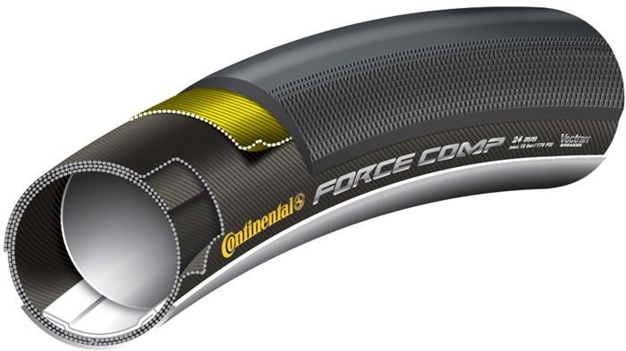 Continental Grand Prix Force Comp Rear Tubular Road Tyre