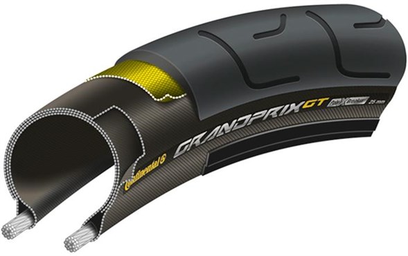 Continental Grand Prix GT Black Chili 700c Folding Road Tyre