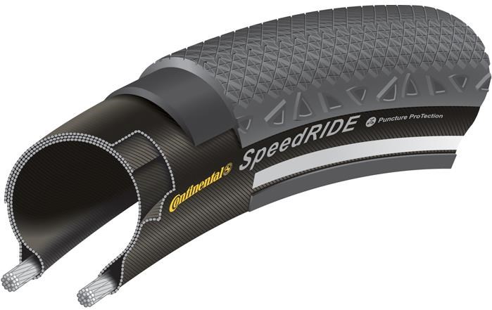 Continental SpeedRide 700c Folding Hybrid Tyre