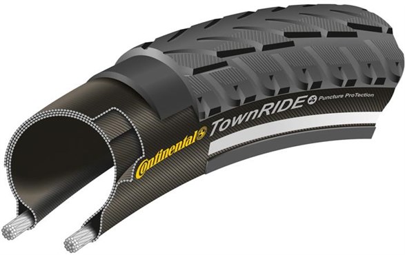 Continental Town Ride Reflective 700c Hybrid Tyre
