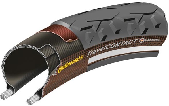 Continental Travel Contact 700c Hybrid Folding Tyre