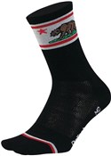 Image of DeFeet Aireator 6" California Bear Socks