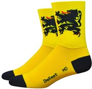 DeFeet Aireator Lion of Flanders Socks