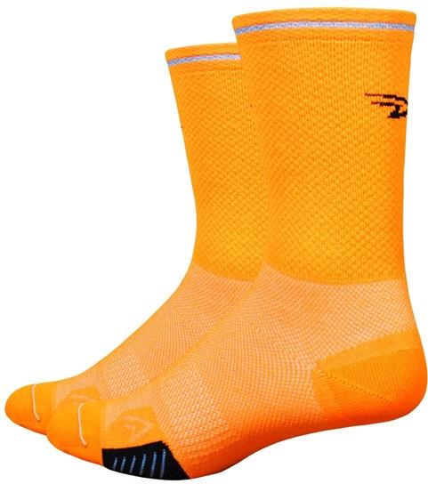 DeFeet Cyclismo 5" Socks - Reflective Stripe