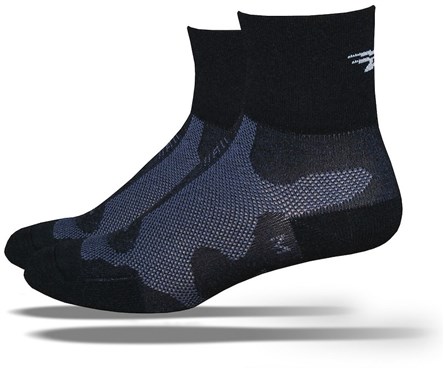 DeFeet Levitator D Logo Socks