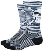 DeFeet Levitator Trail 6" Bonehead Socks