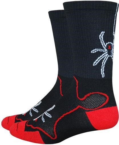 DeFeet Levitator Trail 6" Widowmaker Socks