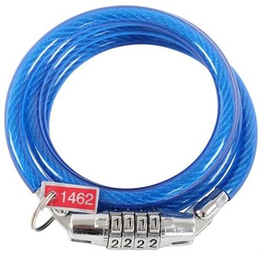 ETC Coil Cable Combination Lock