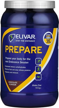 Elivar Prepare Pre-Training Energy and Protein Powder Drink - 900g Tub