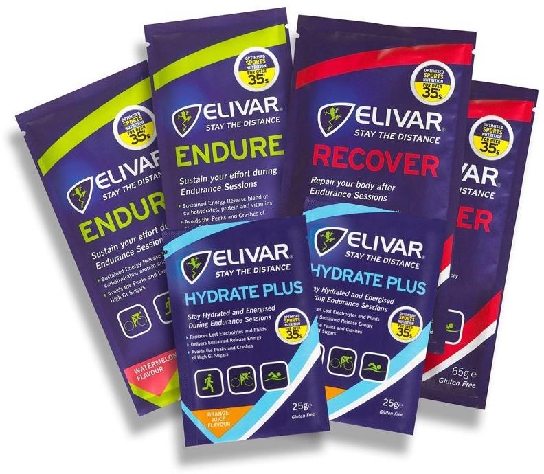 Elivar Weekend Endurance Pack - 2 Endure - 2 Recover - 2 Hydrate Plus