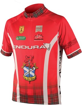 Endura CoolMax Printed Clan Short Sleeve Cycling Jersey SS16
