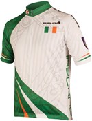 Endura CoolMax Printed Ireland Short Sleeve Cycling Jersey SS17