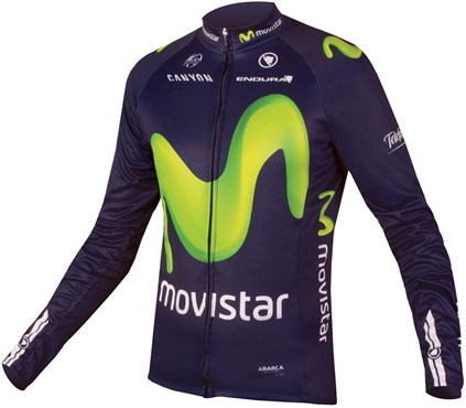 Endura Movistar Team Long Sleeve Cycling Jersey AW16