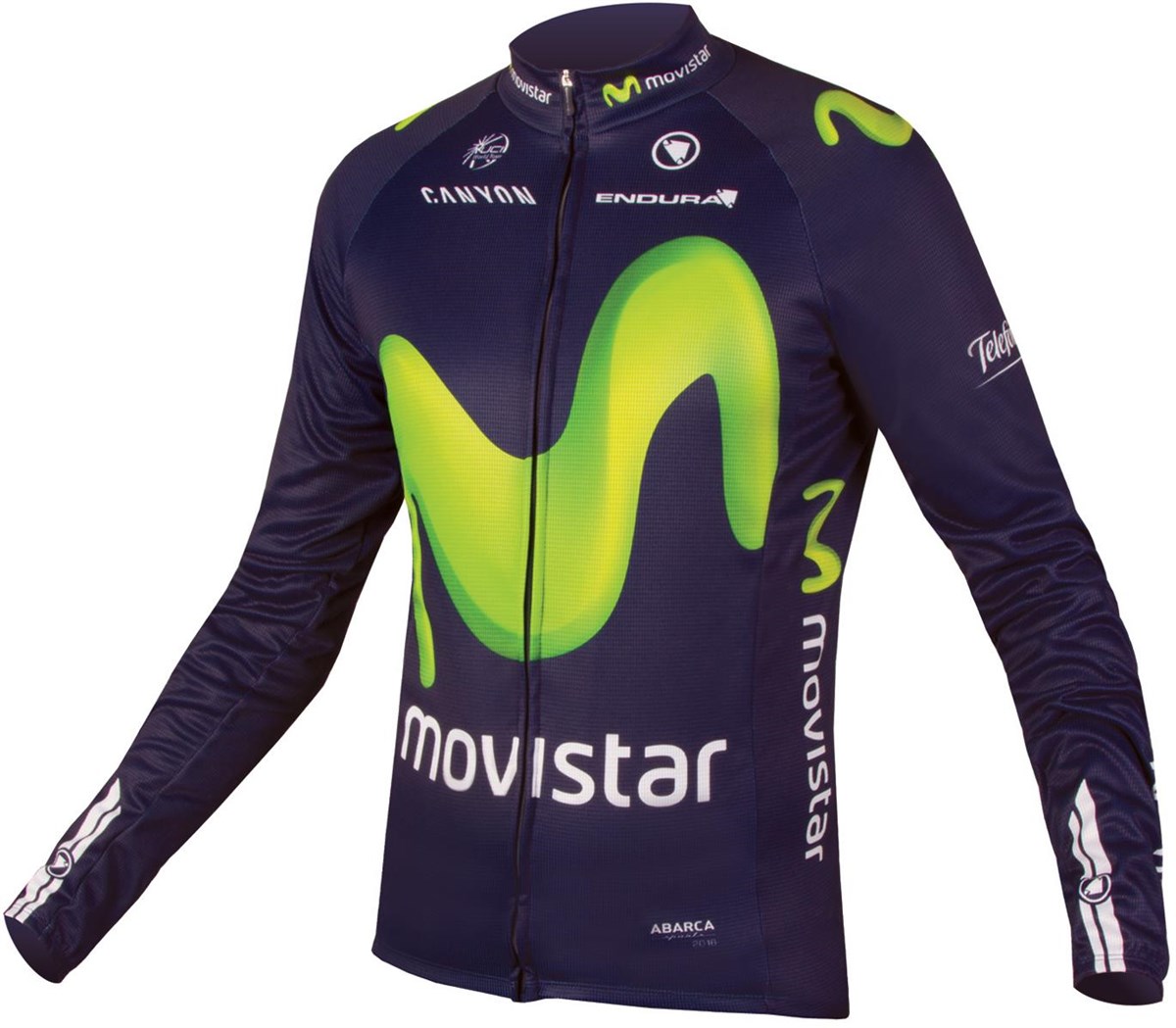 Endura Movistar Team Long Sleeve Cycling Jersey AW16