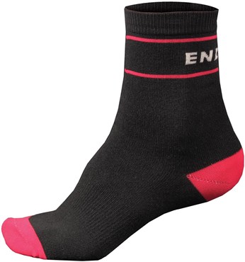 Endura Retro Womens Cycling Socks - Twin Pack