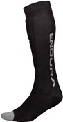 Image of Endura SingleTrack Shin Guard Cycling Socks
