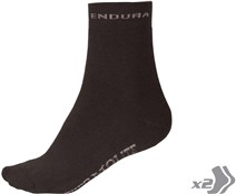 Endura Thermolite Cycling Socks - Twin Pack SS17