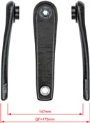 Image of FSA Bosch E-Bike Carbon CK-702/IS Crank Arms