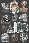 Image of Fox Clothing Atlas Sticker Kit