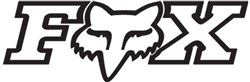 Image of Fox Clothing F-Head-X TDC 10" Sticker