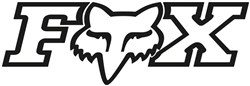 Image of Fox Clothing F-Head-X TDC 28" Sticker