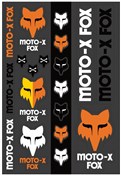 Image of Fox Clothing Heritage Track Sticker Pack