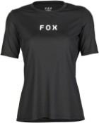 Image of Fox Clothing Ranger Womens Short Sleeve MTB Jersey Wordmark