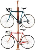 Gear Up OakRak Floor-To-Ceiling 2 To 4-Bike Rack