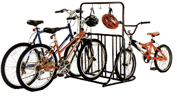 Gear Up Six-On-The-Floor 6-bike Holder With Accessory Bar