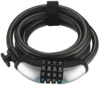 Image of Giant Surelock Flex Combo Coil 10 Comination Cable Lock