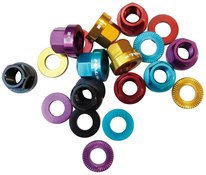 Image of Halo Alloy Axle Nuts With Washers