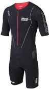 Huub Dave Scott Sleeved Long Course Black Triathlon Suit