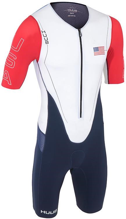 Huub Dave Scott Sleeved Long Course USA Triathlon Suit