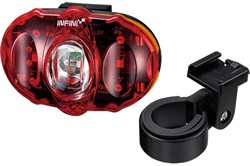 Infini Vista 3 LED Rear Light With Batteries and Bracket