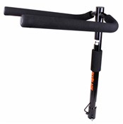 JetBlack 4 Bike Double Hitched Jetrack Towball / Towbar Mounted Bike Carrier With 8 Bungee