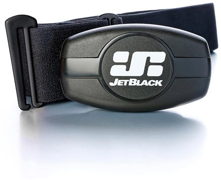JetBlack Heart Rate Monitor - Dual Band Technology (Bluetooth / ANT +) - Soft Strap