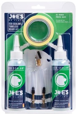 Joes No Flats Tubeless Ready Kit - Eco Sealant