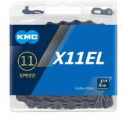 Image of KMC X11EL Black Tech 11 Speed Chain 118 Links