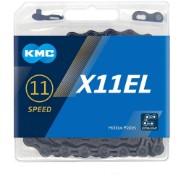 Image of KMC X11EL Black Tech Chain 118 Links