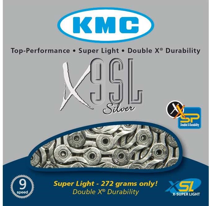 KMC X9SL Super Light 9 Speed Chain