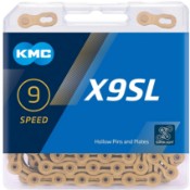Image of KMC X9SL TI-N Chain 114 Links